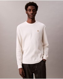 Calvin Klein Jeans - Waffle Crewneck Sweatshirt