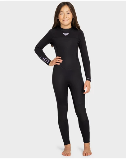 Roxy - Girls 8 to 16 4/3 Prologue Girl Backzip Wetsuit