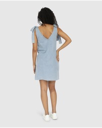 Belle & Bloom - Burning Love Tie Shoulder Mini Dress