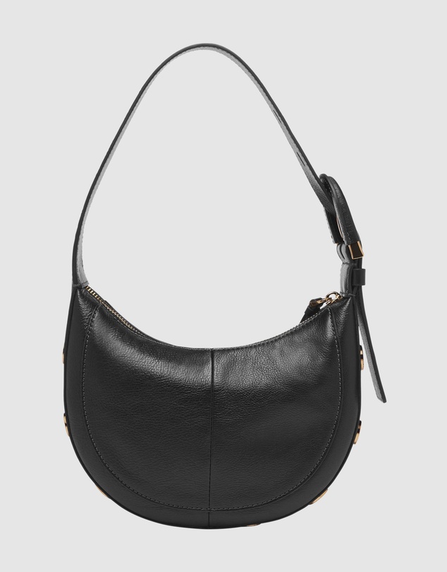 Fossil - Harwell Black Hobo Bag