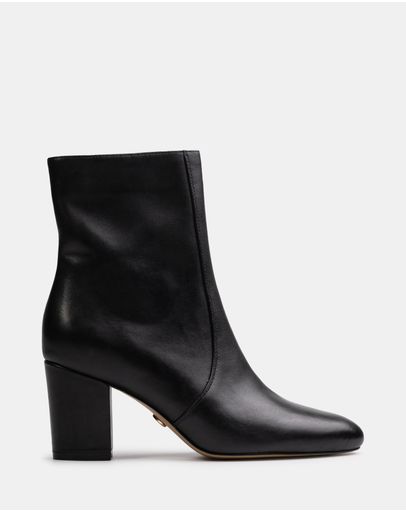 Black Nappa Leather
