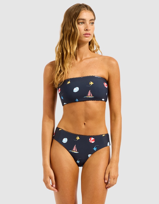 Seafolly - Beachclub Retro Bikini Bottom