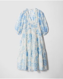 & Other Stories - Tiered Midi Dress
