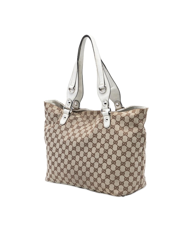 Pre-Loved by Azura Reborn - Pre-Loved Medium GG Canvas Icon Bit Tote