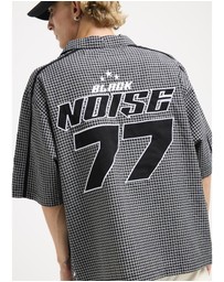 Black Noise White Rain - Noise Short Sleeve Shirt