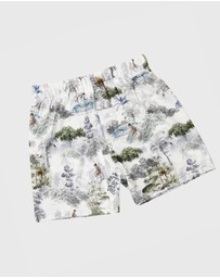 Aqua Blu Kids - Woodland Lycra Boardshorts - Babies