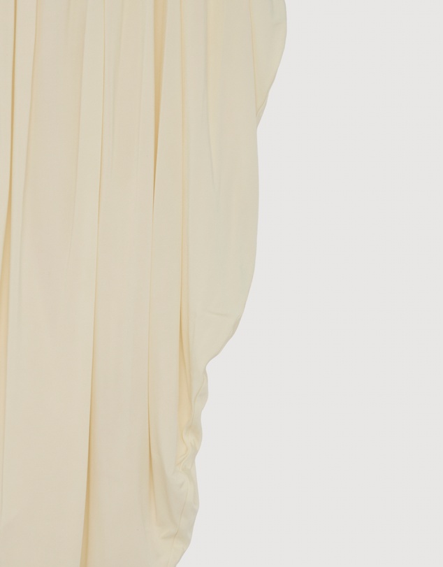 Revibe - Repaired Minima Esenciales Rue Jersey Asym Gathered Midi Skirt - AU 8