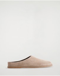 COS - Suede Mules - Men's