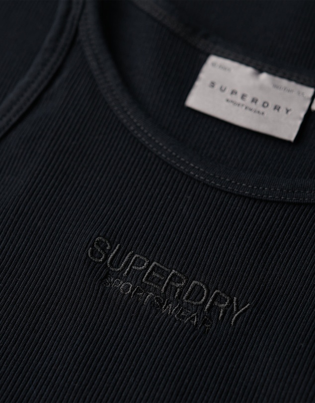 Superdry - Embroidered Rib Racer Slim Fit Dress