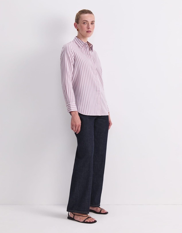 Sportscraft - Hannah Stripe Cotton Silk Shirt