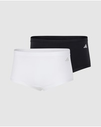 adidas Sportswear - 2 Pack Active Modal Comfort Shorty Brief Underwear