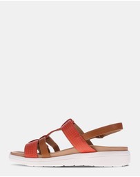 Mia Vita - Bryn Adjustable Sandal - Rose Multi