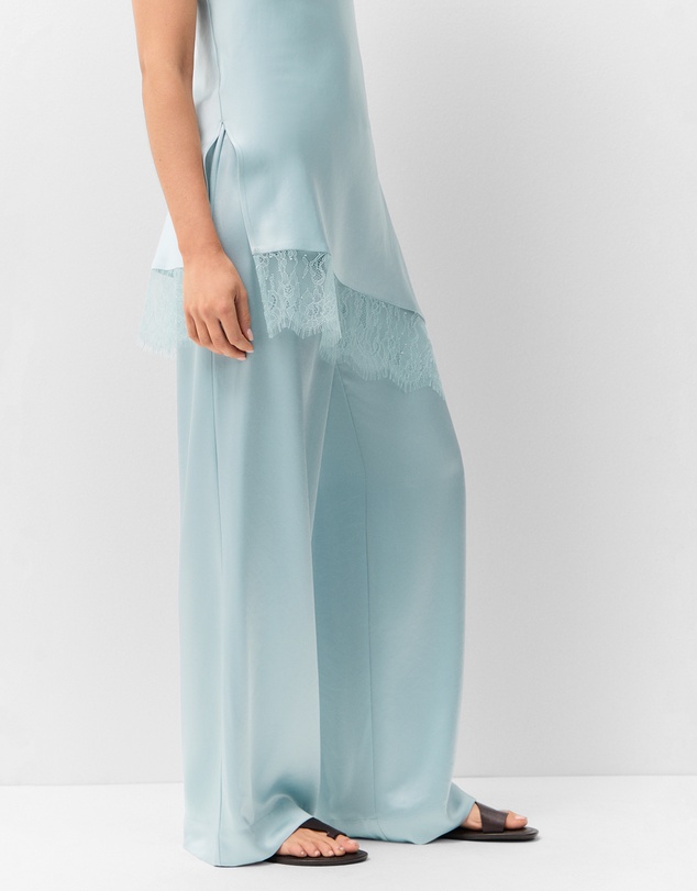 UNISON - Satin Wide Leg Pant