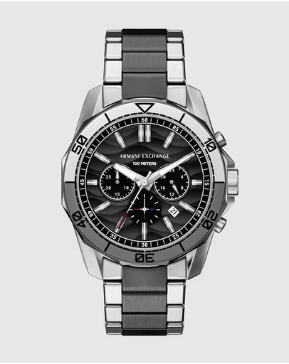 Armani Exchange - Two Tone Chronograph Watch