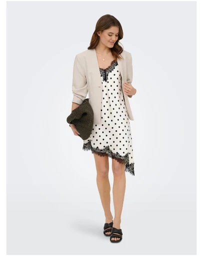 ONLY - Bella Satin Lace Midi Dress