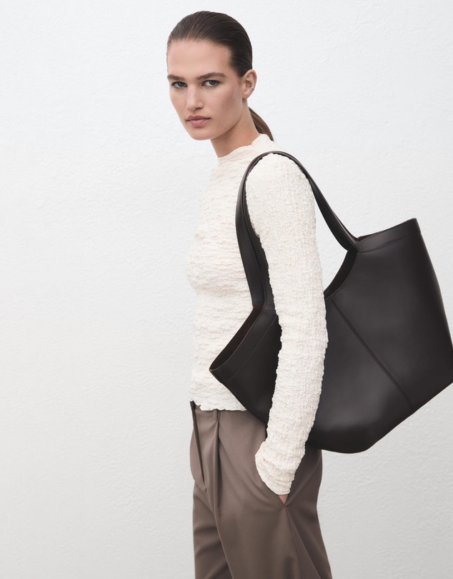 M.N.G - Textured Crepe Top