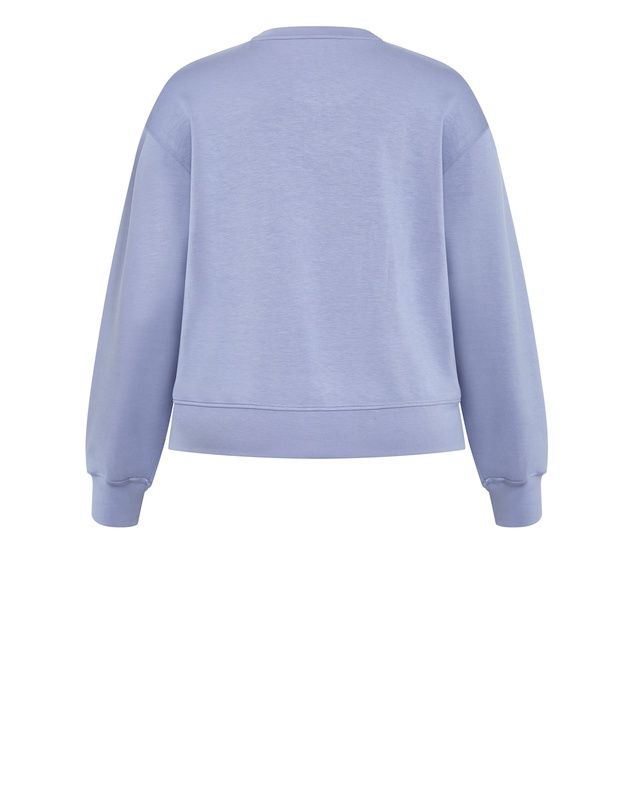 City Chic - Mae Crew Neck Sweatshirt