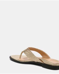 Vionic - Agave Toe Post Sandal - Gold