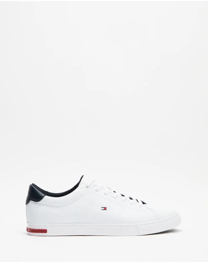 Tommy Hilfiger - Essential Leather Detail Sneakers - Men's
