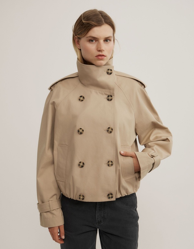 Witchery - Funnel Neck Trench Coat