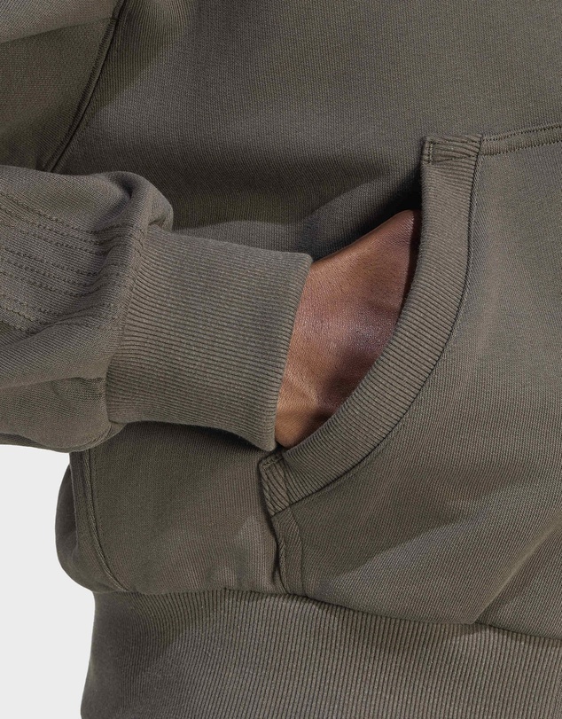 adidas Originals - PREMIUM ESSENTIALS CROPPED FULL ZIP Hoodie Mens