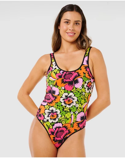 Rip Curl - Rip Curl x Farm Rio  Carioca Hi Leg Revo One Piece