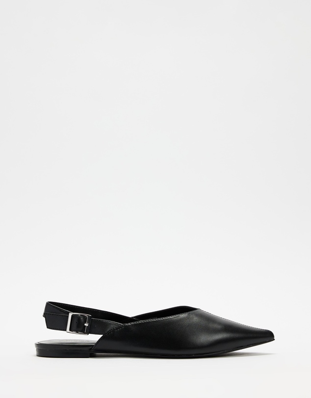 Atmos&Here - Kiera Slingback Leather Flats