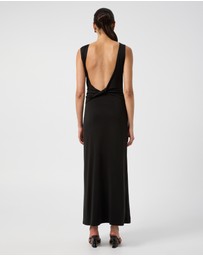 Third Form - Interweave Backless Maxi Dress