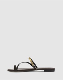 Siren - Miles Strappy Flat Sandals