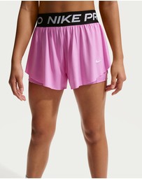 Nike - Pro Dri-FIT 2-In-1 Shorts - Teens