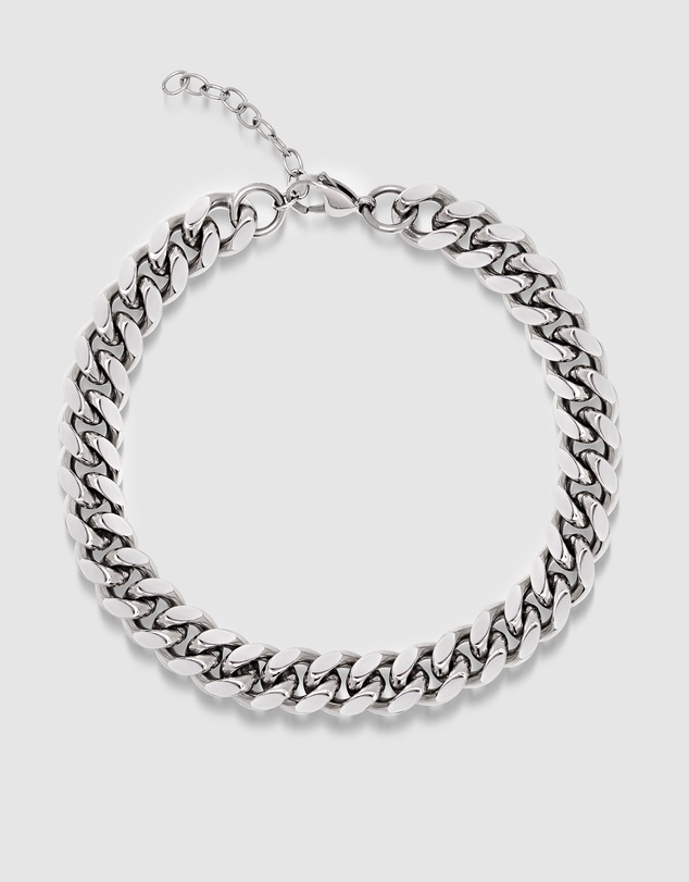 Nialaya Jewellery - Women's Chunky Cuban Chain Choker