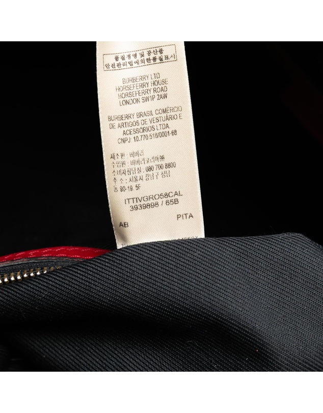 Pre-Loved by Azura Reborn - Pre-Loved Small Haymarket Check Canvas and Leather Canterbury Tote