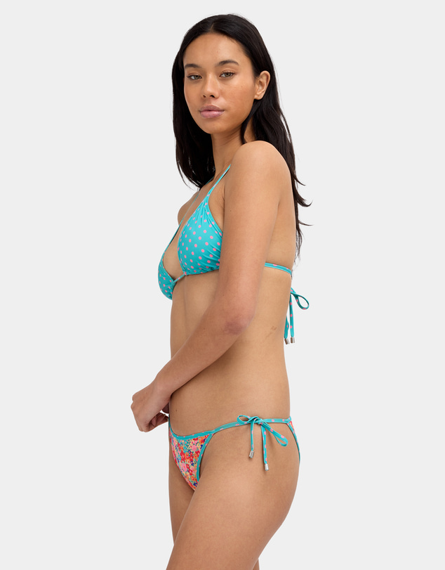Billabong - Womens Ditsy Pop Reversible Retro Tri Bikini Top
