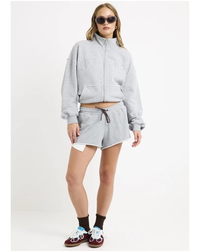 Subtitled - Brie Cropped Fleece Shorts