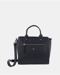 Pierre Cardin - Pierre Cardin Ladies Leather Mini Tote Crossbody Bag