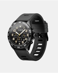 Jag - Beachport Mens Black Dial 46mm Black Watch