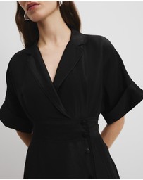 Country Road - Wrap Front Midi Dress