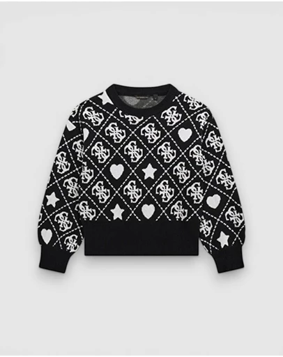 GUESS - Monogram Intarsia Sweater