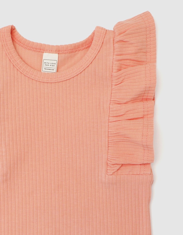 WITH LOVE FOR KIDS - Shimmy Wide Rib Tank Top - Kids