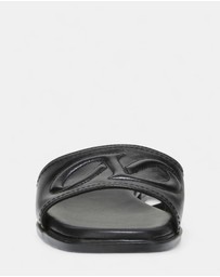 Naturalizer - Genevieve Slide - Black Leather