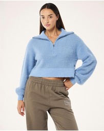 P.E Nation - Greenpoint Knit Zip Neck Sweater