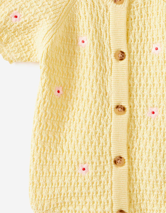 Cotton On Kids - Baby Organic Raglan Knit Bubbysuit