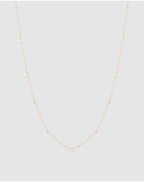 Alana Maria - Prim Freshwater Pearl Necklace - Gold