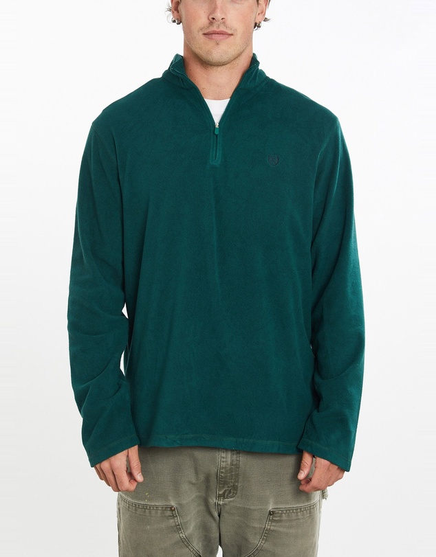 Vintage by The Real Deal - Pre Loved - Vintage Chaps Ralph Lauren Quarter Zip Fleece Sweatshirt