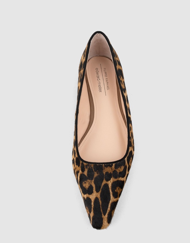 Edward Meller - ELVY Chiselled Flat Pump