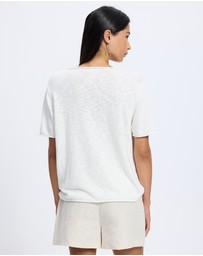 White By FTL - Daisy Knit Top