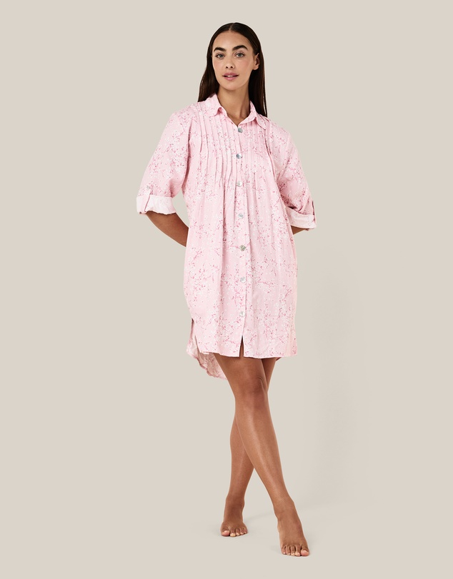 Papinelle - Cheri Blossom Cosy Pleat Front Nightie