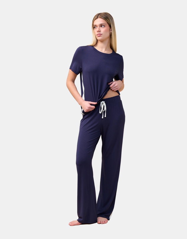 Gingerlilly - Inez Bamboo Pant with Stripe