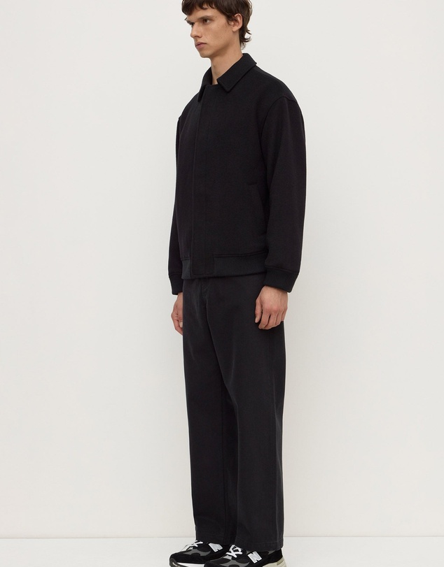 Revibe - Repaired Assembly Label Wool Blend Mens Jackets