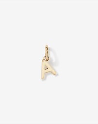 Michael Hill - Letter A Initial Pendant in 10kt Yellow Gold